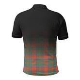 McKintosh Ancient Tartan Crest Polo Shirt - Thistle Black Style